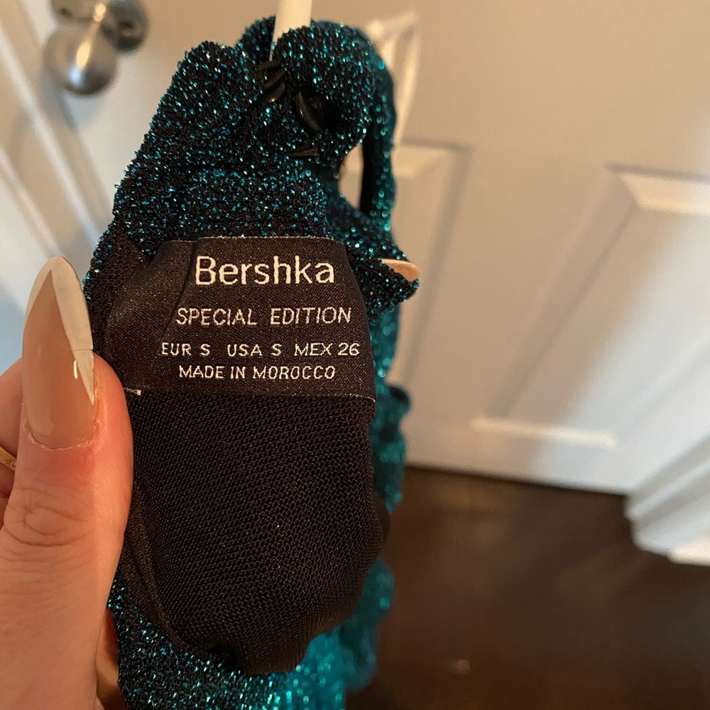 Sparkle, Bershka crop top, small - Picture 4 of 4